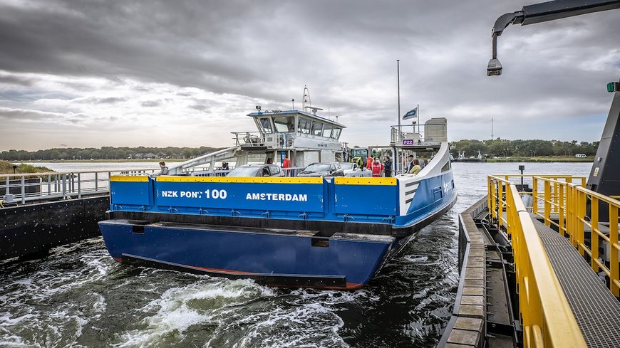 ABB-teknik säkerställer snabb laddning av Amsterdams nya elfärjor